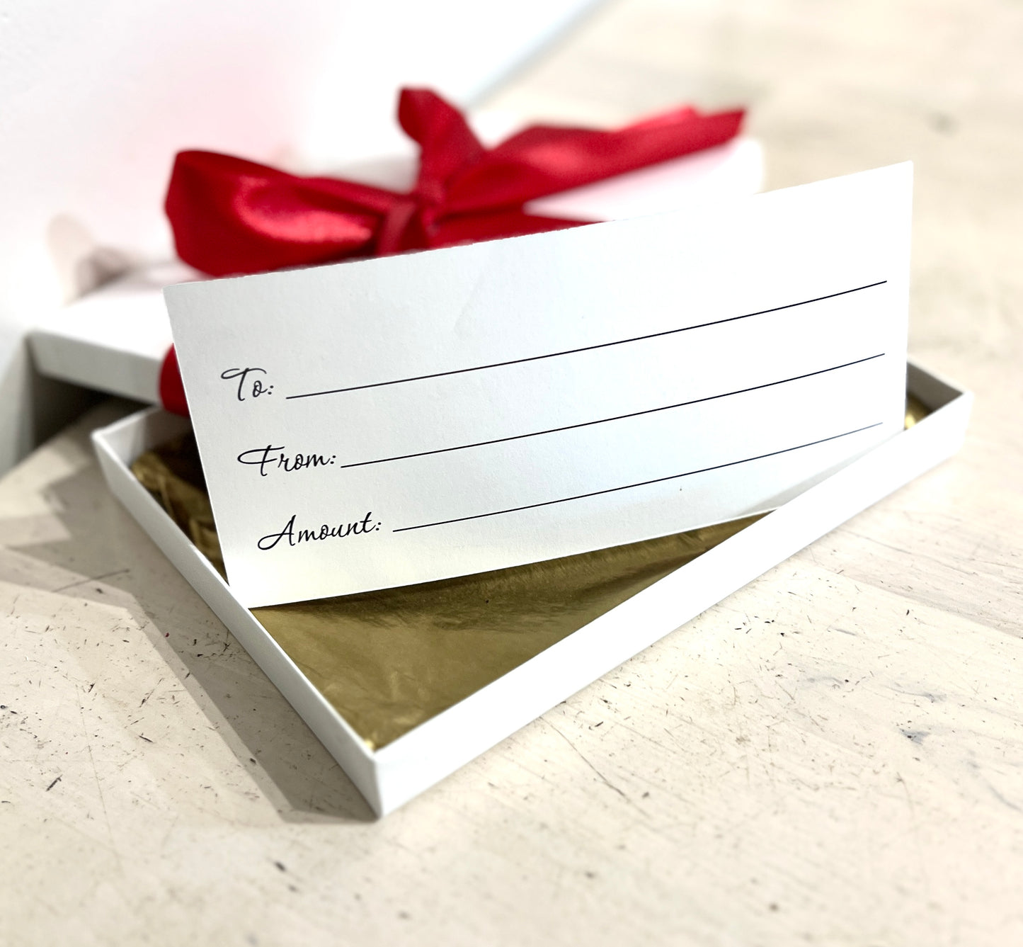 Gift Voucher for a hand-drawn portrait